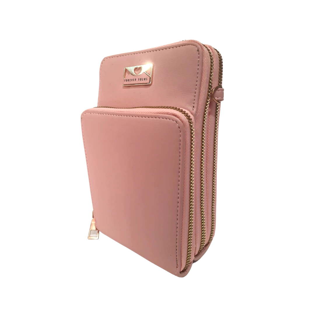 Phone Bag 3 Cierres Placa